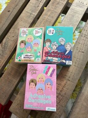 Golden Girls set/3 Adhesive Bandages -